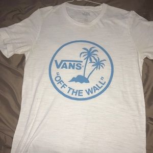 VANS OFF THE WALL PALM TREE SHIRT SIZE S